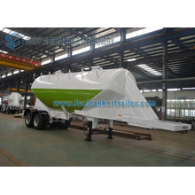 28 M3 2 Axle Dry Bulk Cement Powder Tank Trailer